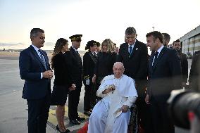 Pope Francis Visits Marseille - Farewell Ceremony