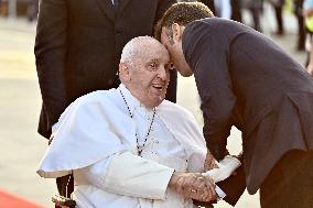 Pope Francis Visits Marseille - Farewell Ceremony