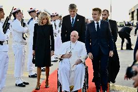 Pope Francis Visits Marseille - Farewell Ceremony