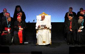 Pope Francis Visits Marseille - Palais du Pharo