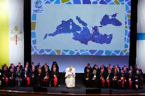 Pope Francis Visits Marseille - Palais du Pharo