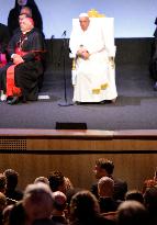 Pope Francis Visits Marseille - Palais du Pharo