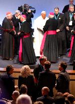 Pope Francis Visits Marseille - Palais du Pharo