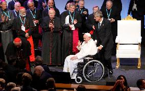 Pope Francis Visits Marseille - Palais du Pharo