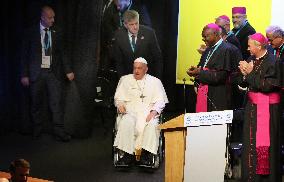 Pope Francis Visits Marseille - Palais du Pharo