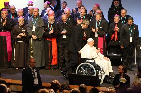 Pope Francis Visits Marseille - Palais du Pharo