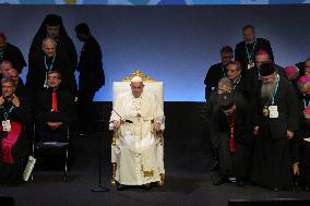 Pope Francis Visits Marseille - Palais du Pharo