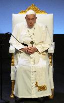 Pope Francis Visits Marseille - Palais du Pharo