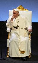 Pope Francis Visits Marseille - Palais du Pharo