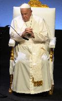 Pope Francis Visits Marseille - Palais du Pharo