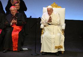 Pope Francis Visits Marseille - Palais du Pharo