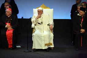 Pope Francis Visits Marseille - Palais du Pharo