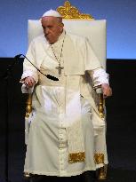 Pope Francis Visits Marseille - Palais du Pharo