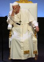 Pope Francis Visits Marseille - Palais du Pharo