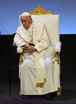 Pope Francis Visits Marseille - Palais du Pharo