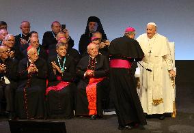 Pope Francis Visits Marseille - Palais du Pharo