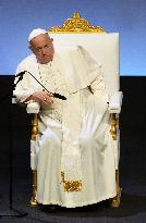 Pope Francis Visits Marseille - Palais du Pharo