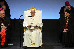 Pope Francis Visits Marseille - Palais du Pharo