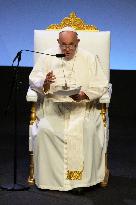 Pope Francis Visits Marseille - Palais du Pharo