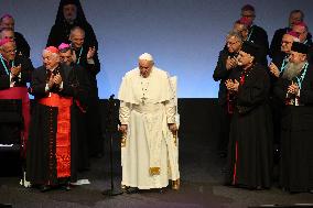 Pope Francis Visits Marseille - Palais du Pharo