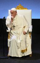 Pope Francis Visits Marseille - Palais du Pharo