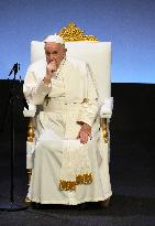 Pope Francis Visits Marseille - Palais du Pharo