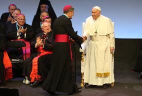 Pope Francis Visits Marseille - Palais du Pharo