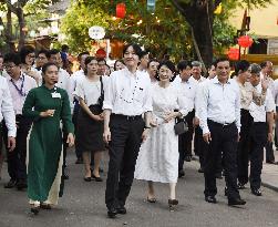 Japan crown prince in Vietnam