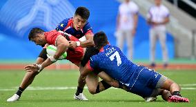 Hangzhou Asian Games Men's Rugby China's VS Afghanistan