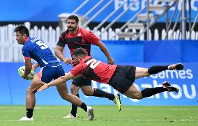 Hangzhou Asian Games Men's Rugby China's VS Afghanistan