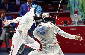 (SP)CHINA-HANGZHOU-ASIAN GAMES-FENCING (CN)