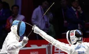 (SP)CHINA-HANGZHOU-ASIAN GAMES-FENCING (CN)