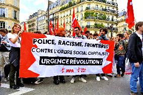Police Brutality Protest - Paris
