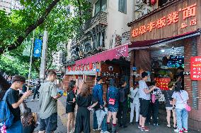 Tourists in Chongqing