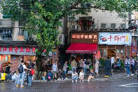 Tourists in Chongqing