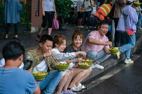 Tourists in Chongqing