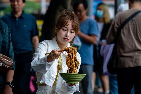 Tourists in Chongqing