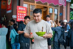 Tourists in Chongqing