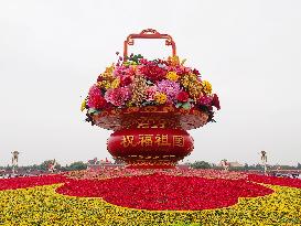 Chinese Welcome National Day in Beijing