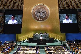 UN-GENERAL ASSEMBLY-GENERAL DEBATE-MALAYSIAN PM-SPEECH