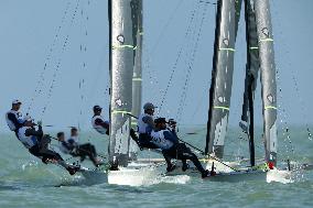 (SP)CHINA-NINGBO-ASIAN GAMES-SAILING-MEN'S SKIFF(CN)