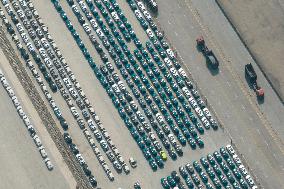 CHINA-SHAANXI-XI'AN-BRI-FREIGHT TRAIN-INT'L PORT (CN)