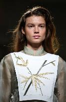 ITALY-MILAN-FASHION WEEK-CHINA-MIAO ETHNIC GROUP-EMBROIDERY