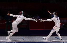 (SP)CHINA-HANGZHOU-ASIAN GAMES-FENCING(CN)