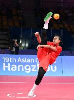 (SP)CHINA-JINHUA-ASIAN GAMES-SEPAKTAKRAW (CN)