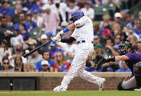 Baseball: Rockies vs. Cubs