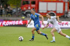 Ukraine 1-2 Serbia in Womens Nations League match