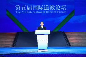 CHINA-JIANGSU-SHI TAIFENG-5TH INT'L DAOISM FORUM (CN)