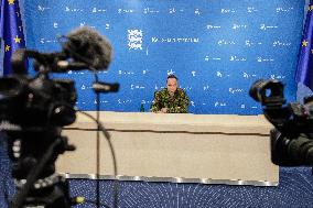 Press conference on the security situation