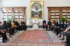 Pope Francis In Private Audiences - Vatican